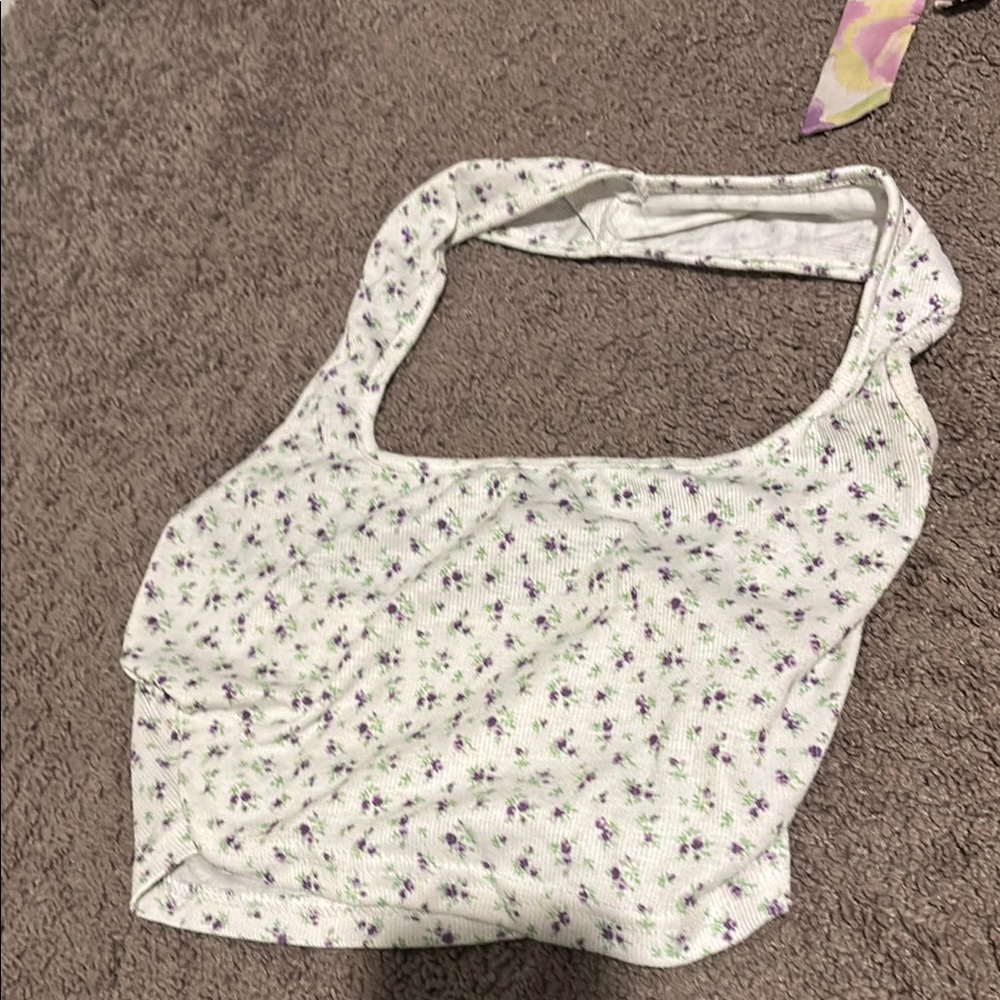 Floral Crop Top